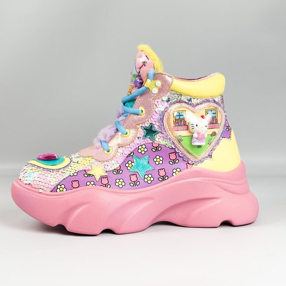 Irregular Choice x Sanrio Hello Kitty “You Brighten My Day” Sneakers – Size 39 - Picture 6 of 7